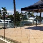 Jetty with Glass Balustrades — Pool Fencing in Benowa, QLD