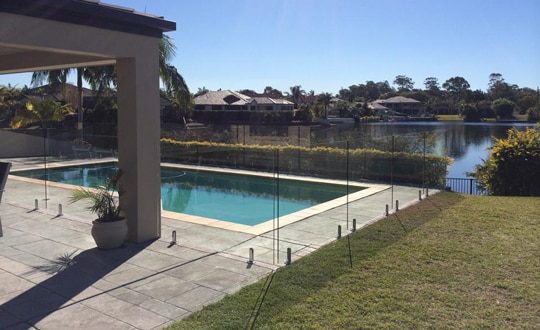 Frameless Glass Fencing Of Pool — Pool Fencing in Benowa, QLD