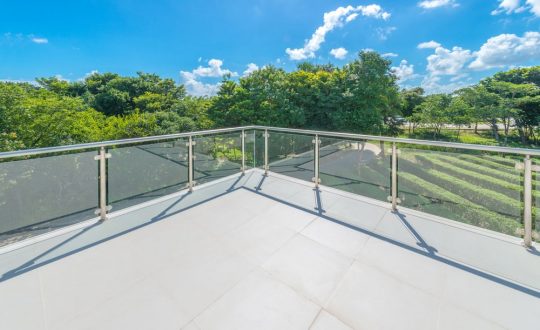 Glass Balustrades In Deck